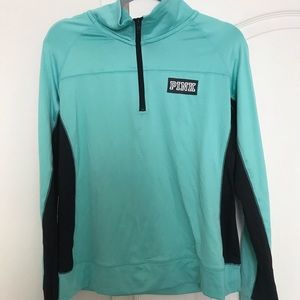 Pink/ Victoria secret half zip unlimited sweater